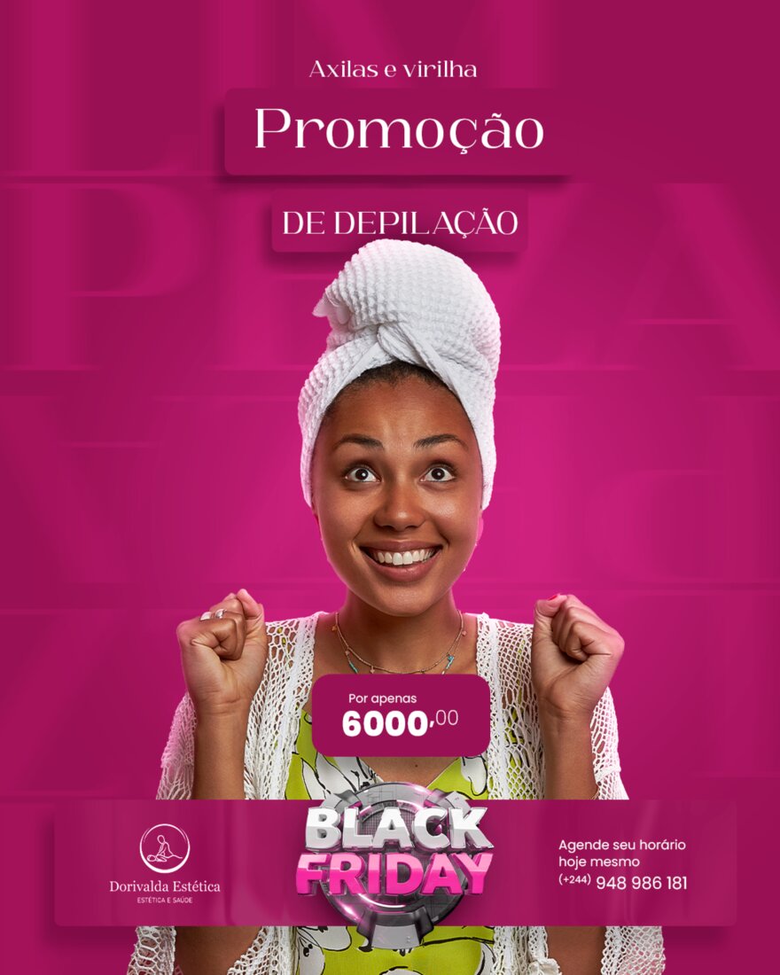 Promoção Black Friday para Studio de Estética