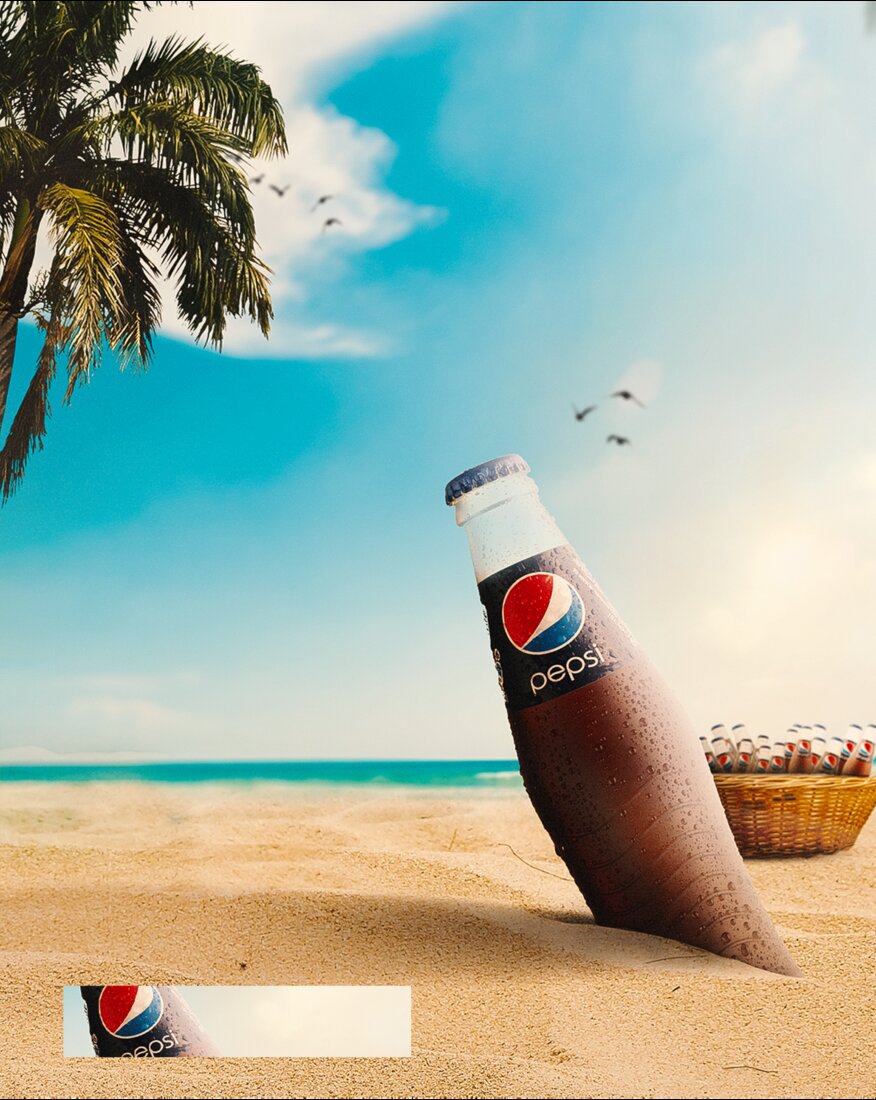 Arte para redes sociais para Pepsi