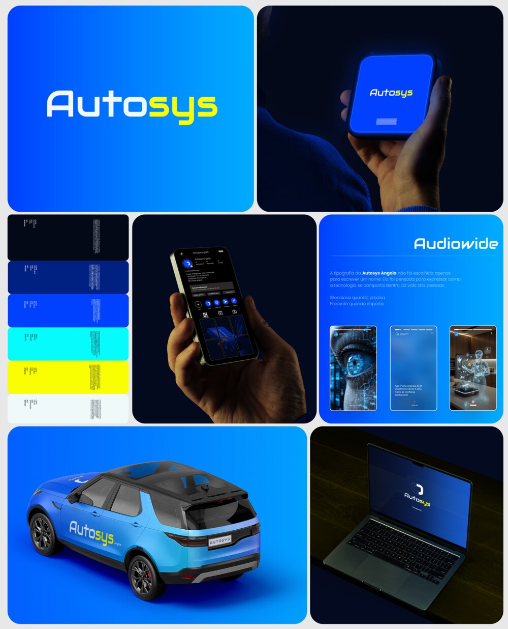 Identidade de marca para Autosys