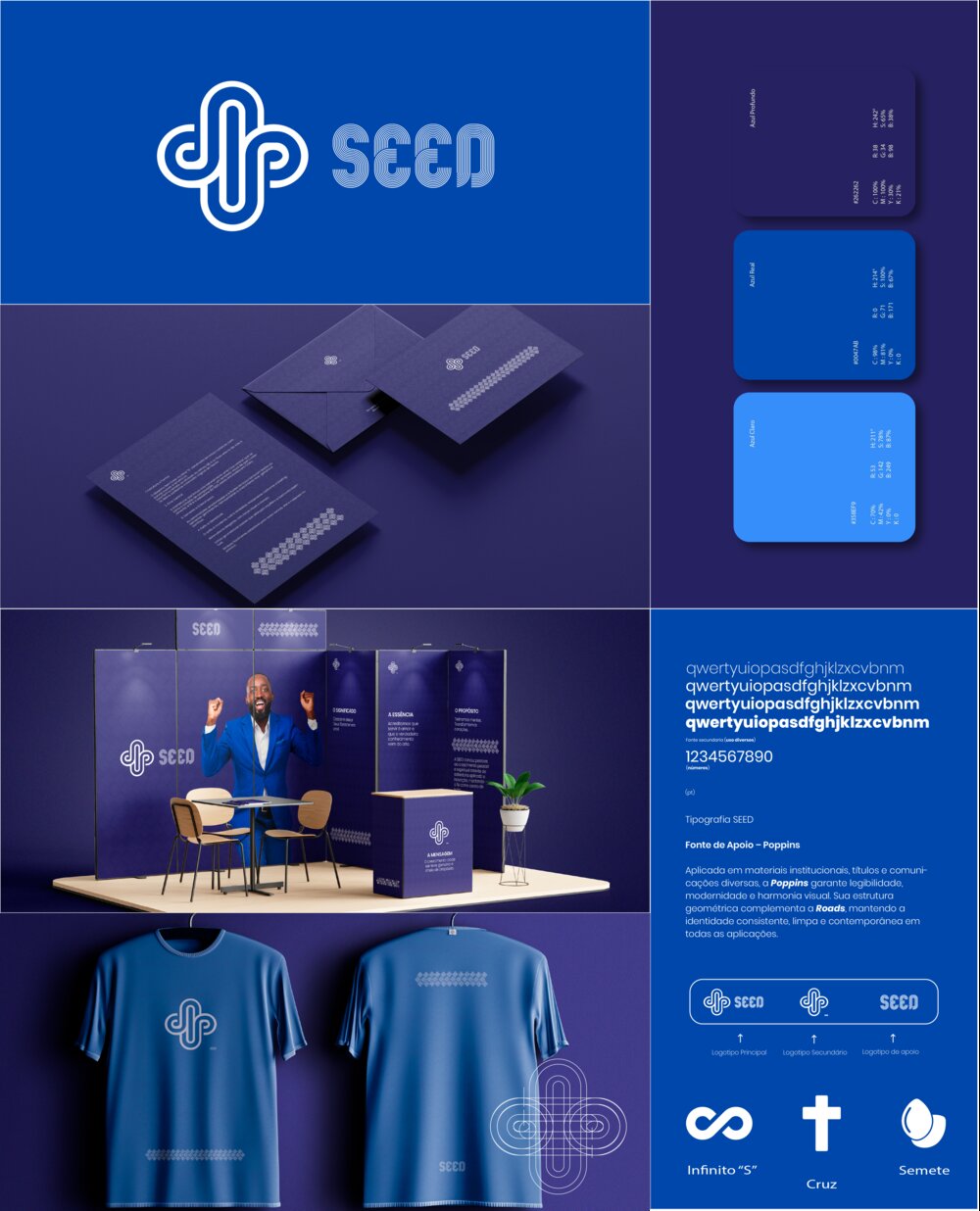 Identidade de marca para Seed