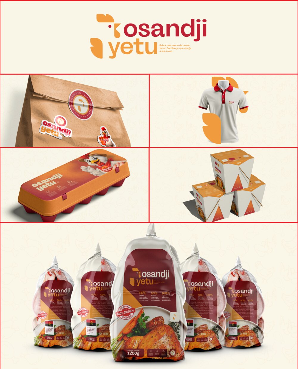 Identidade de marca para Tosandji Yetu