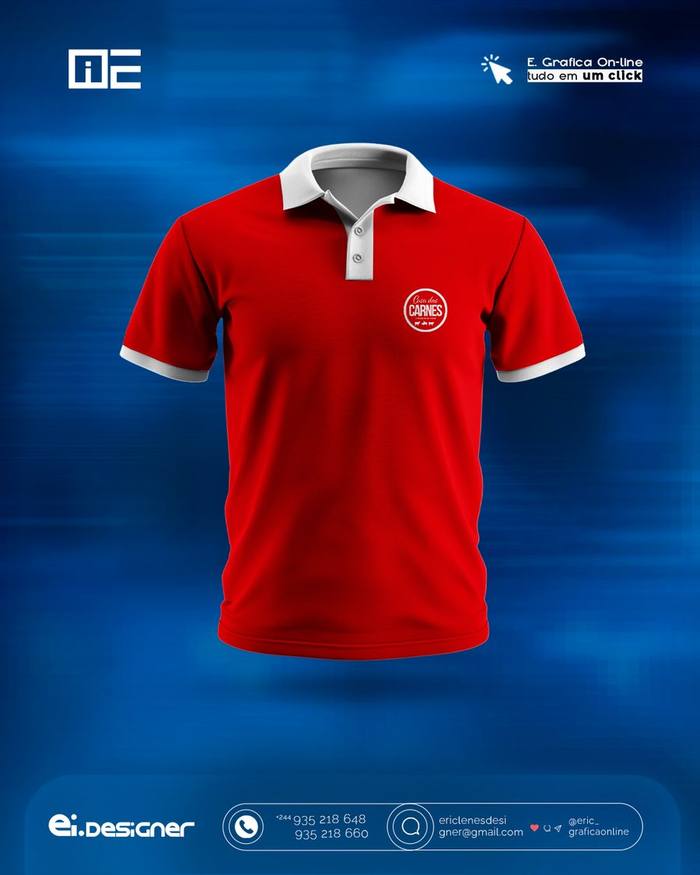 Polo personalizado para Casas das Carnes