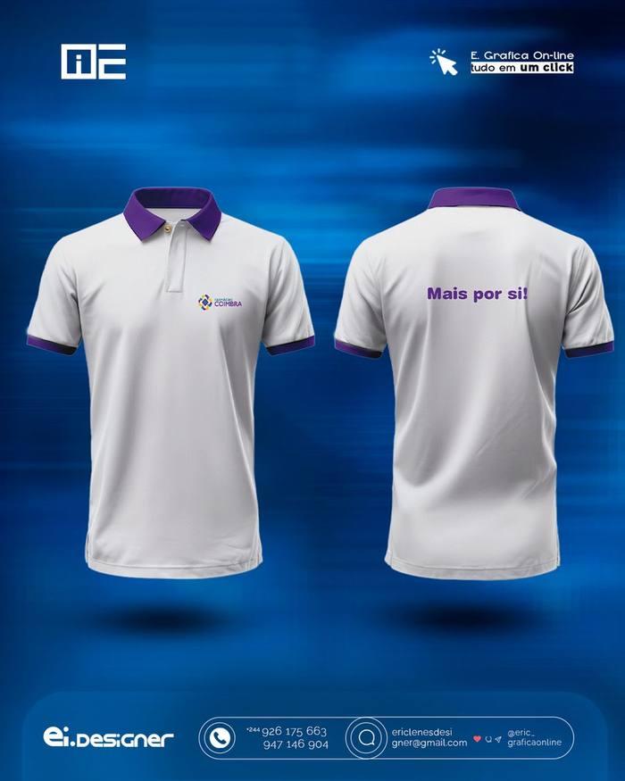 Polo corporativo para Farmácias Coimbra