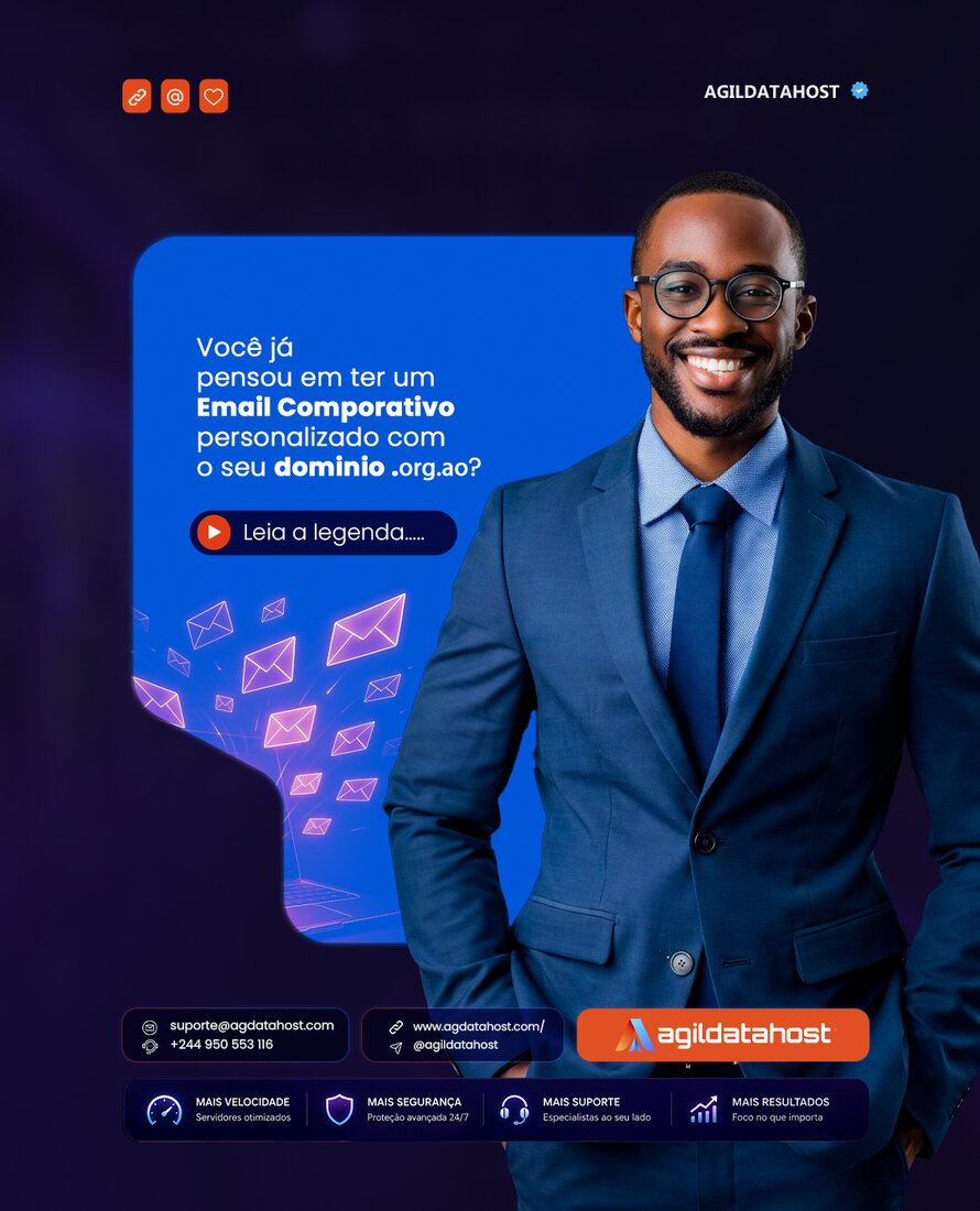 Publicação de redes sociais para AgildataHost