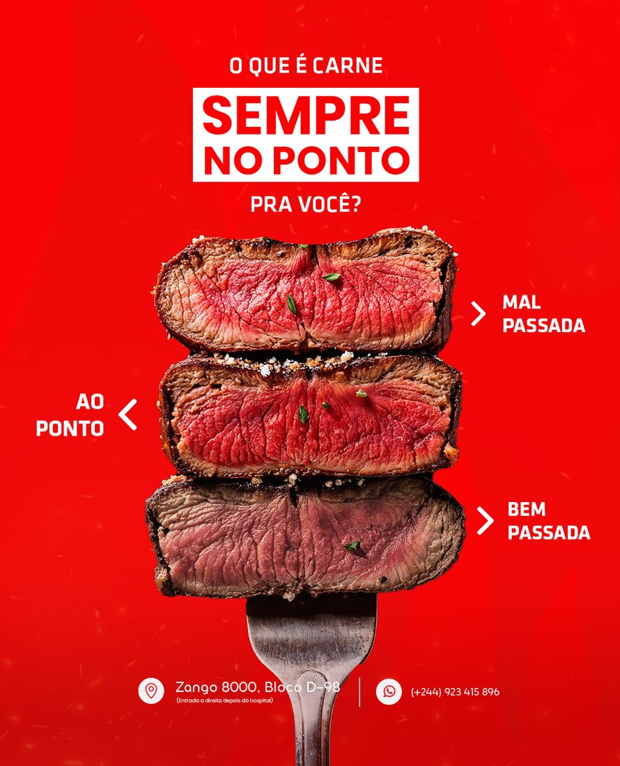 Publicação de redes sociais para Casa das Carnes