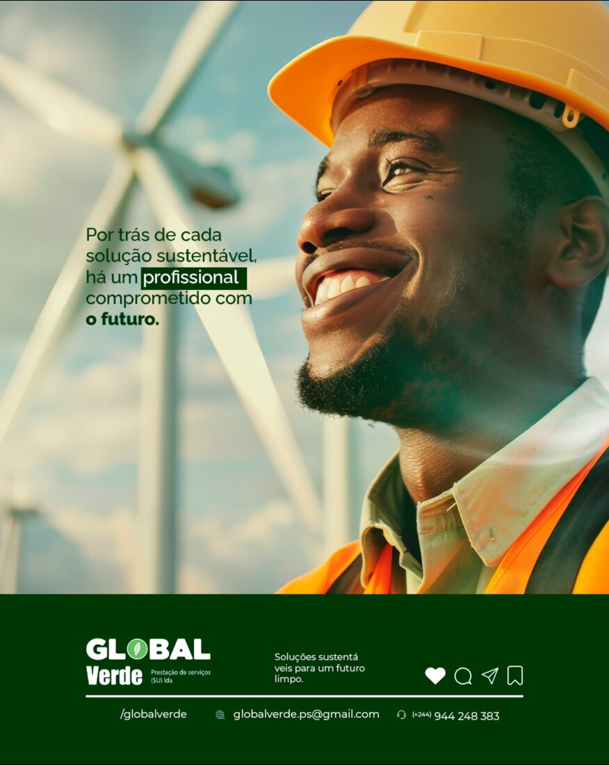 Publicação de redes sociais para Global Verde