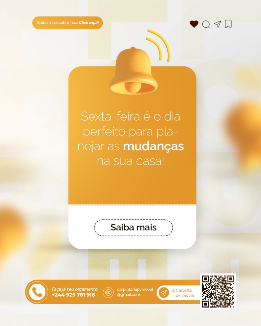 Publicação de redes sociais para PV Móvel