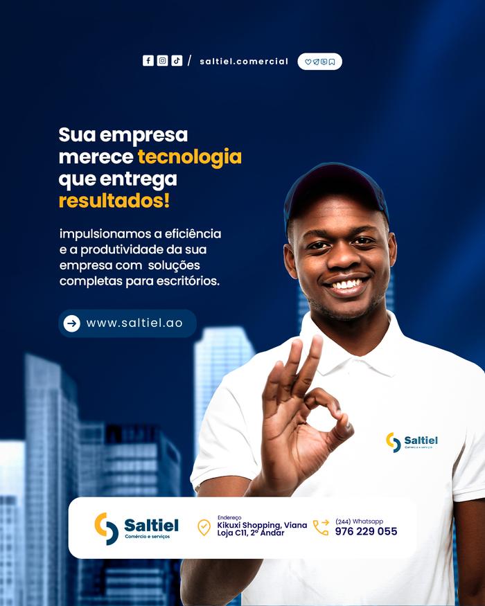 Publicação de redes sociais para Saltiel