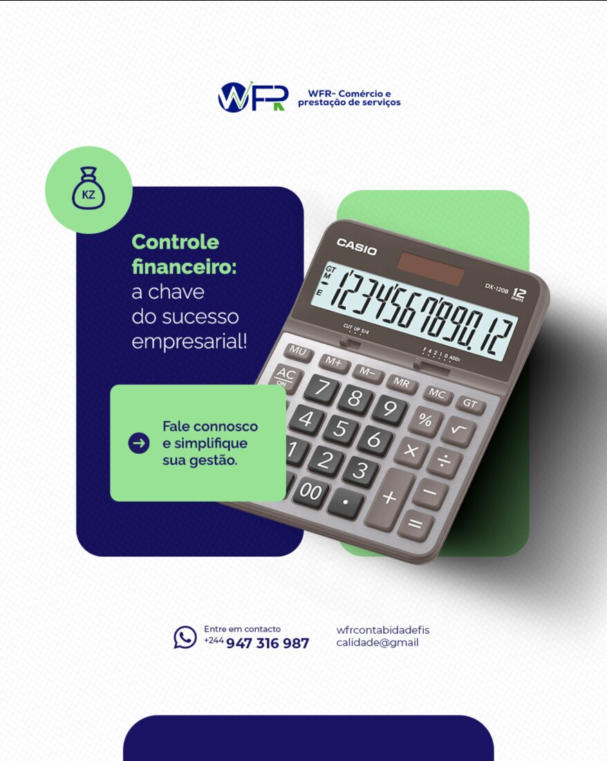 Publicação de redes sociais para WFR Consultoria