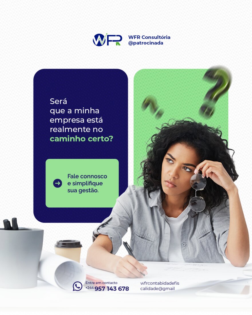 Publicação de redes sociais para WFR Consultoria